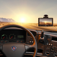 Prémiová GPS navigace pro nákladní automobily, komunita, NaviTruck D11 s velkou 7palcovou obrazovkou