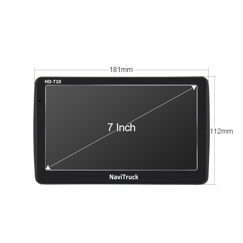 Navigatie GPS pentru Camioane, NaviTruck HDT10 16GB ,ecran mare de 7 inch,suporta card pana la 128GB !