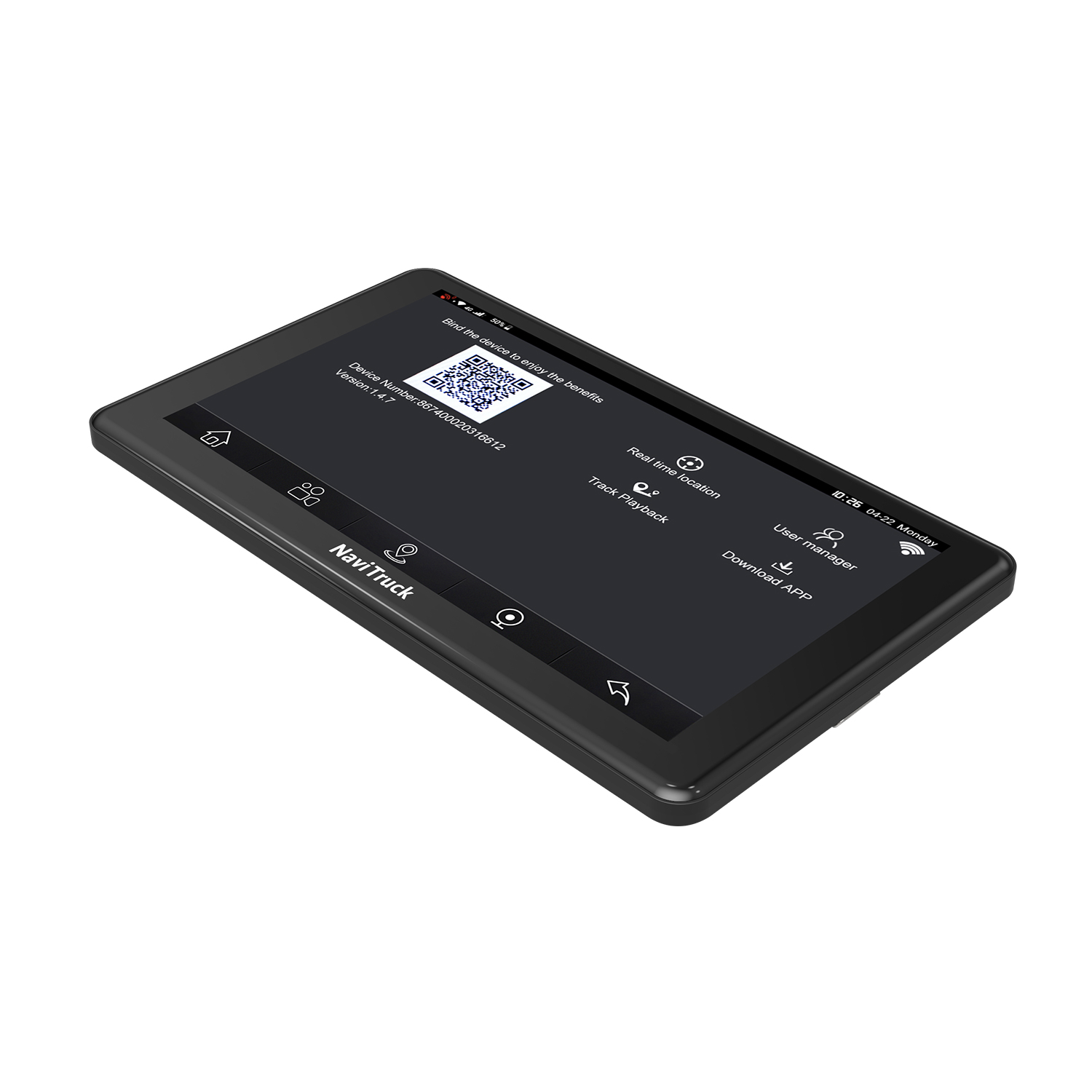 Navigazione GPS Premium per Camion, comunità, NaviTruck D11 schermo grande da 7 pollici