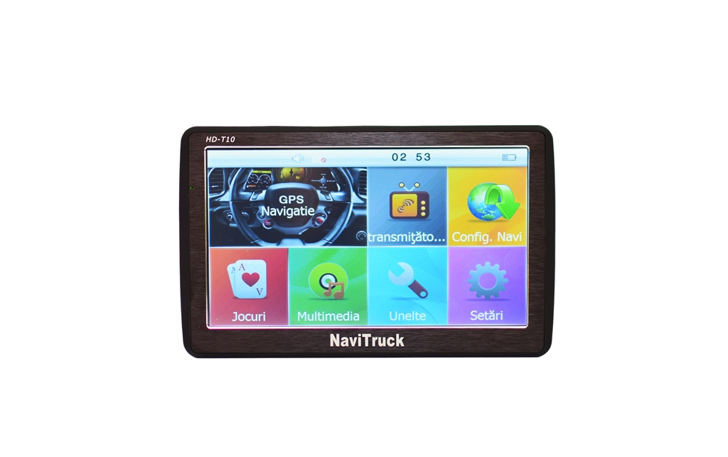 Navigatie GPS pentru Camioane, NaviTruck HDT10 16GB ,ecran mare de 7 inch,suporta card pana la 128GB !
