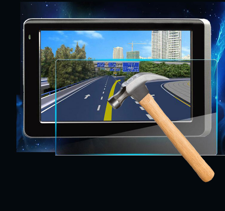 Pachet complet Navigatie GPS NaviTruck D10S+folie sticla securizata +Card memorie 32GB