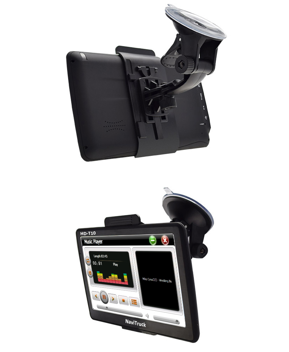 Navigatie GPS pentru Camioane, NaviTruck HDT10 16GB ,ecran mare de 7 inch,suporta card pana la 128GB !